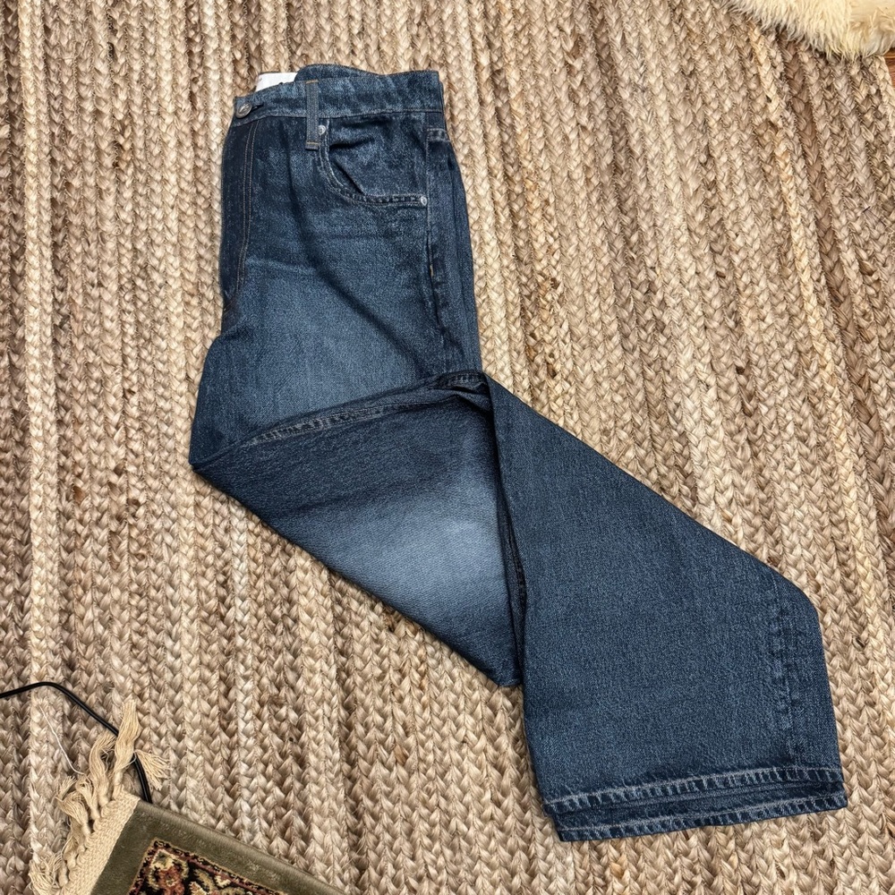 rag & bone Dark Blue Flare Jeans
